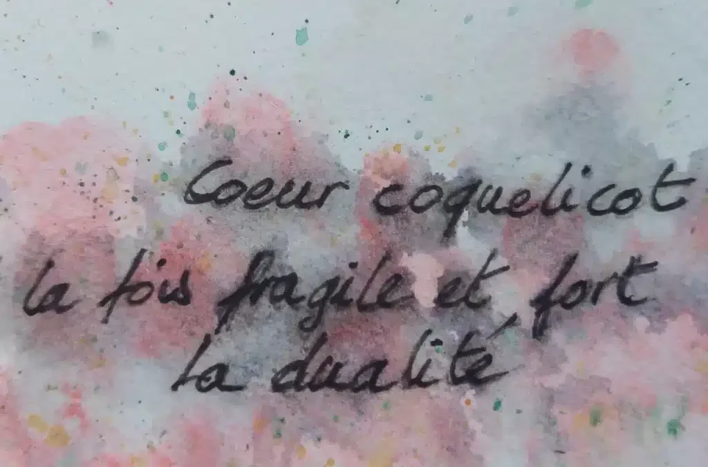 Carte postale poétique