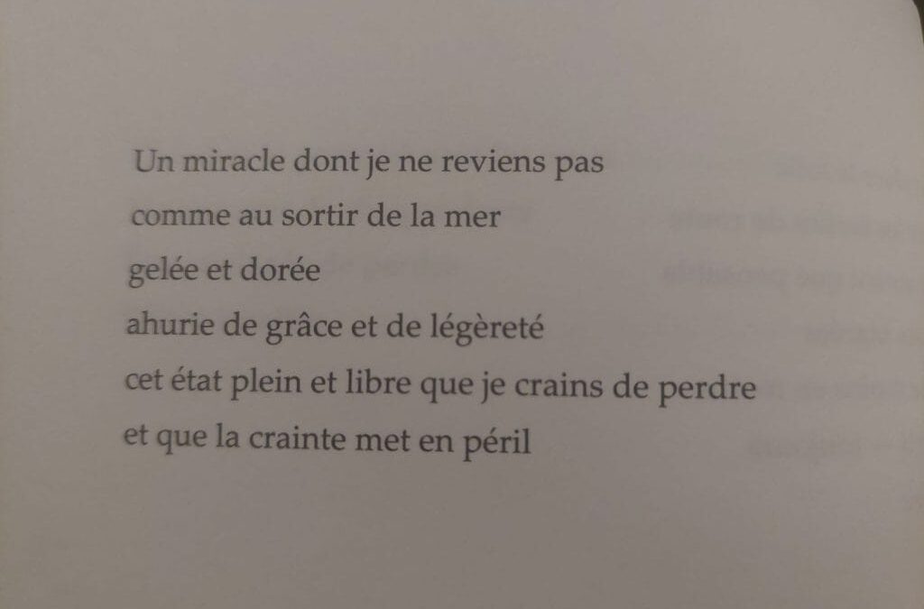 Un miracle, Flora Souchier